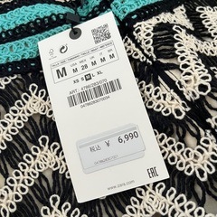 【新品未使用】ZARAニットパンツMサイズの画像