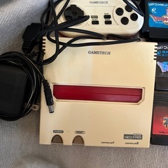 ネオファミ本体ファミコンカセット13本セットの画像