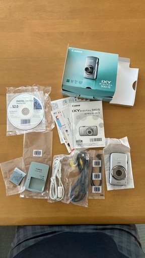 【美品】Canon IXY 930 IS デジタルカメラ 付属品完備