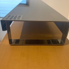 ステンレス排気口カバー兼コンロ奥ラック60cm フラットタイプの画像