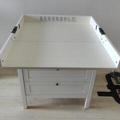 IKEA SUNDVIK おむつ替えチェスト（ホワイト）の画像