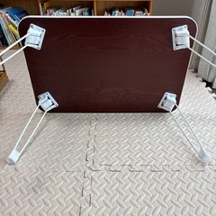 ミニテーブル60cm ホワイトの画像