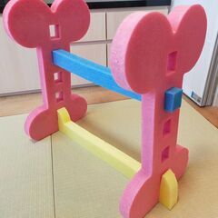 【ほぼ未使用】犬のおもちゃ／インドアハードルの画像