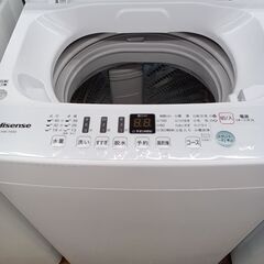 ★リユースのサカイ水戸店★ Hisense 洗濯機 4.5kg 20年製 動作確認／クリーニング済み MT5380の画像