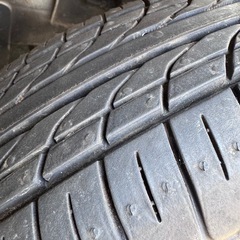 ラパン純正ホイール。ほぼ新品タイヤ付き