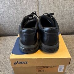 【asics】ゲルワンダー ブラック 25cmの画像