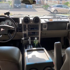 お値下げ︎︎しました😎早い者勝ちです！HUMMER ハマーH2 白 車検27年9月 丸々2年付‼️ 98000キロ！低走行！まだまだ走ります︎︎👍🏻︎︎の画像