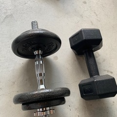 決まりました。　ダンベルセットの画像