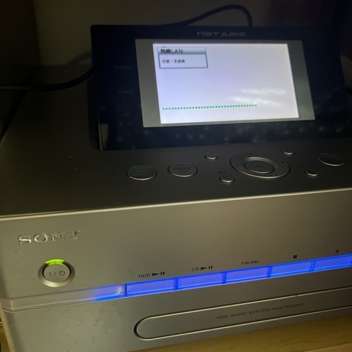 SONY NAS-D500HD HDDオーディオシステム リモコン付き レトロ レアアイテム コンポ SONY NAS-D500HD HDDオーディオシステム リモコン付き レトロ レア