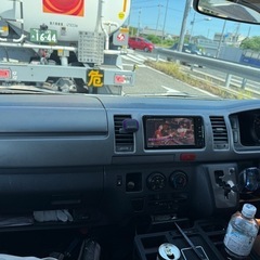 ハイエース　内装写真の画像