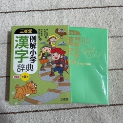 小学漢字辞典の画像
