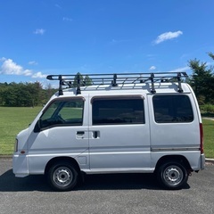 ♪♪♪ 22年式 4WD 軽バン スバル サンバー 車検付 すぐ乗れます！ キャンプ！軽貨配送！廃品回収！♪♪♪の画像