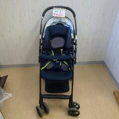 Aprica ベビーカーKaroon Plus High Seat ネイビーカラー 【こちらは店舗です。浜村鹿野温泉ICから3分 買取本舗 宮本リサイクル 営業時間9～19時 定休日水曜のみ←連絡できませんm(_ _)m】の画像