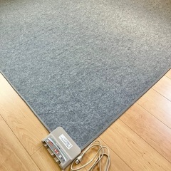 ホットカーペット　電気カーペット　山善
の画像