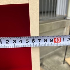 レトロ　カラーボックス　2段の画像