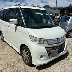 【支払総額16.8万円】人気のパールホワイト！パレットSWターボ 車検令和9年9月 機関良好 両側パワスラ スマートキー2本 タイヤ残量あり♩の画像