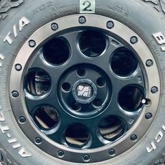 エクストリームJ JX03 16インチ7.0J　MLJ オーナメントキャップ1個破損 の画像