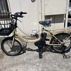 390 ブリヂストン 電動アシスト自転車 20インチ充電器付