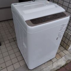 2022年製極上美品　定価6万円　音の静かな 高性能洗ハイパワー6kg　パナソニック　高性能　洗濯機の画像