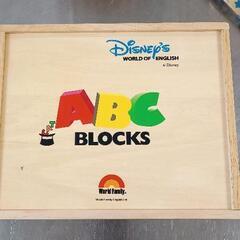0906-111 Disney　ABC Blockの画像