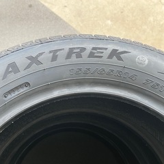 はめ替え込み！新品155/65R14 マックストレック マキシマムM2 新品4本セット！の画像