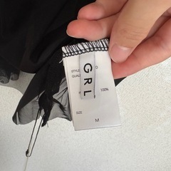 タグ付き新品 ✨GRL チュールブラウス　の画像