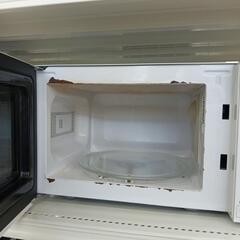リユースのサカイ東金店　IRIS OHYAMA 電子レンジ　17年製　※剥がれ有りTＪ14456の画像