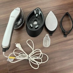 コイズミ　衣類スチーマー 多機能セット　アイロン　コード付きの画像