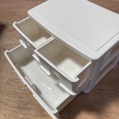 プラケース白　小型２段の画像