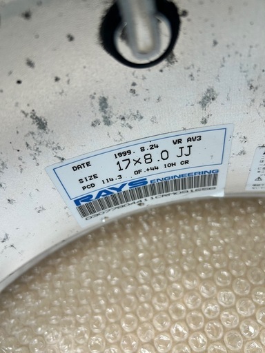 明後日まで35000円でOK！RAYS ボルクレーシングav3