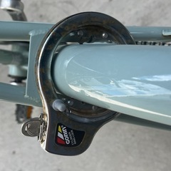 自転車　ミニベロ　20インチ　水色の画像