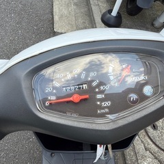 スズキ アドレスv125 セル1始動 美車 125cc 小型スクーターの画像