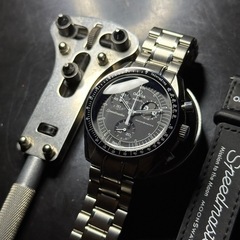 OMEGA Speedmaster Moonswatch BLACKSNOOPYの画像