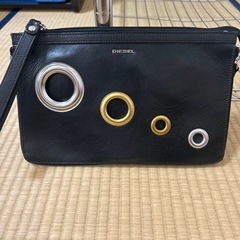 【決定】ディーゼル　クラッチバッグ　リングディテールの画像