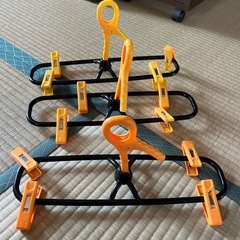 洗濯ハンガー　ズボン　スカート用　3セットの画像