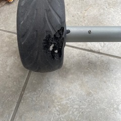 可愛い✳︎子供用三輪車　手押し棒付き　屋根付き　の画像