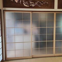 アルミ室内引戸　可動間仕切り　至急の画像