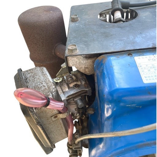 イセキ田植えのセル付き　エンジン　配線付属　4.8馬力　整備済み快調です イセキ田植えのセル付き エンジン 配線付属 4.8馬力 整備済み快調です