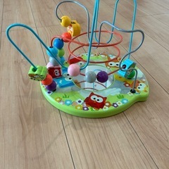 知育玩具　ワイヤービーズの画像