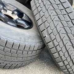 ランクル100  スタッドレスの画像
