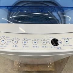 大阪送料無料★3か月保障付き★洗濯機★ハイアール★4.5kg★2020年★JW-C45FK★IS-837の画像