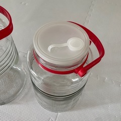 果実酒瓶 透明ガラス の画像