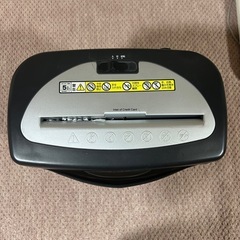 シュレッダー（ジャンク）差し上げます！の画像