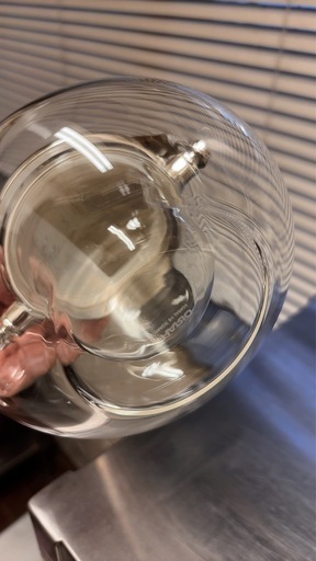 美品）HARIO（ハリオ）の「地炉利（ちろり）」という冷酒器 HARIO（ハリオ） 丸地炉利M 360ml ちろり 地炉利 冷酒器 酒器 日本酒 