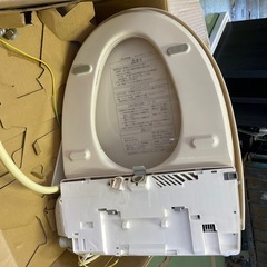 受け渡し決定！東○491 温水洗浄便座 DL-WF40-CP Panasonic パナソニック ウォシュレット トイレ便座 中古 通電確認済み の画像