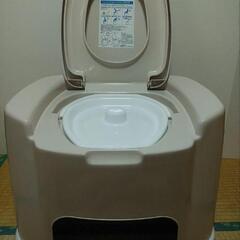 【早勝ち！！】【ほぼ新品！ポータブルトイレ】の画像