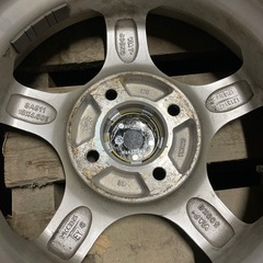 スタッドレスタイヤ　アルミホイール　155/65R13 ４本セット の画像