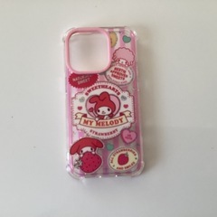 iPhone15Pro マイメロちゃんスマホケース おまけ付きの画像