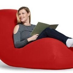 【取りに来てくださるかた限定・価格交渉可】Yogibo Max　CT-6817　ヨギボーマックス　レッドの画像