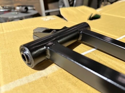 HONDA AF27 AF28　60mmロング　エンジンハンガー　製作後未使用　ワイヤーの取り回し変更でOKな60mm スーパーディオ　他のエンジンハンガーも製作できますのでご相談ください HONDA AF27 AF2860mmロングエンジンハンガー製作後未使用ワイヤーの